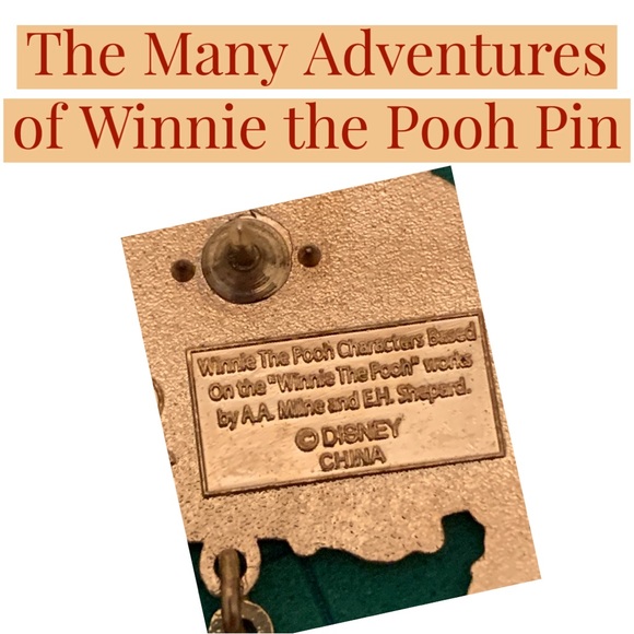 The Adventures of Winnie the Pooh Collectible Disney Pin - Picture 4 of 5
